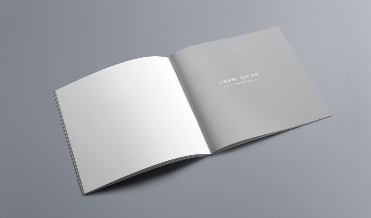 中意集團(tuán)畫冊設(shè)計，中意集團(tuán)家居_全力設(shè)計