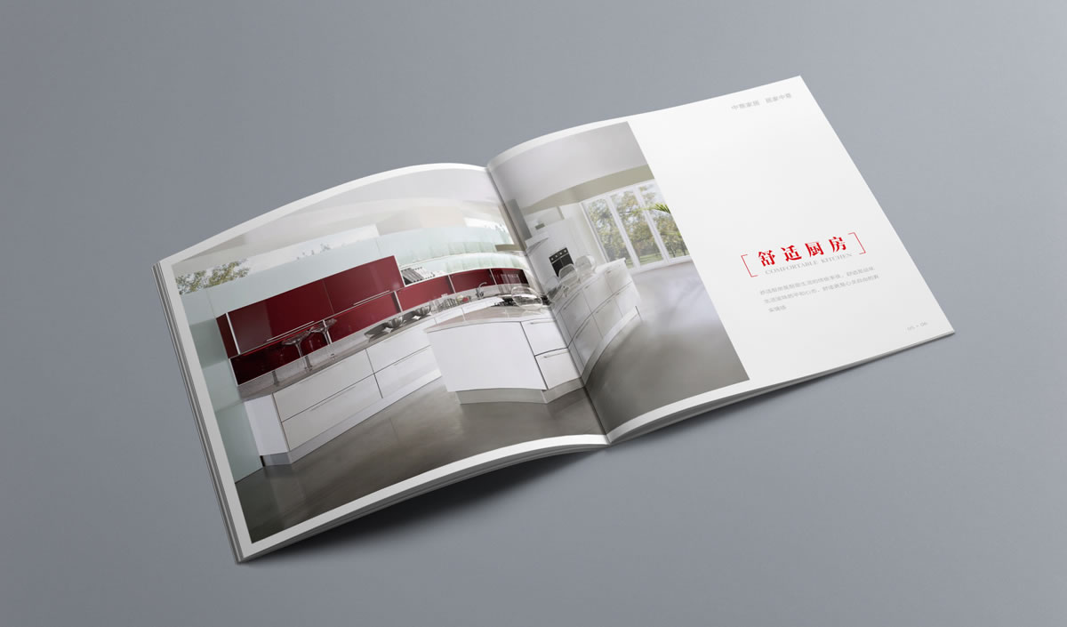 中意集團(tuán)畫冊設(shè)計，中意集團(tuán)家居_全力設(shè)計